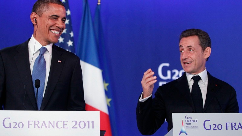 Sarkozy a Obama_vysmiate tvare_ohovaranie